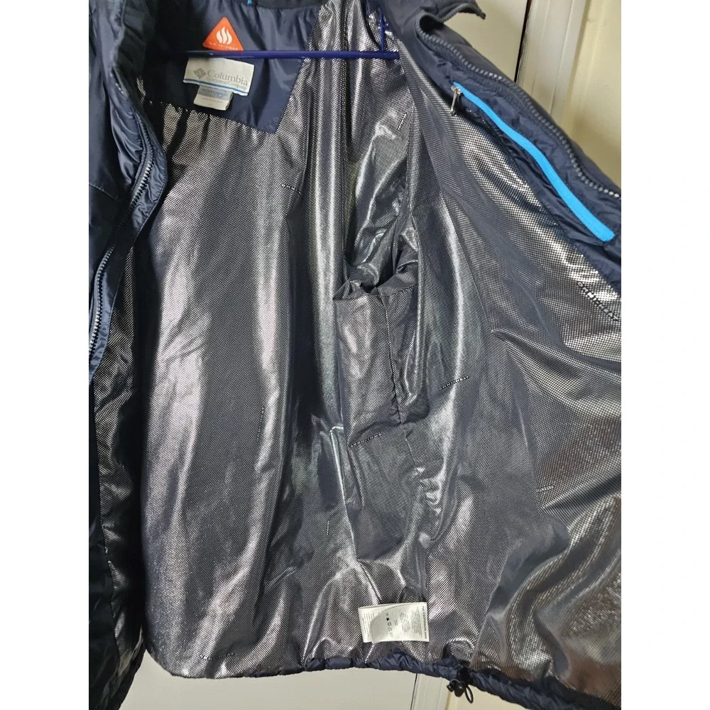 Columbia Whirlibird Omni-Tech Vented Hooded Interchange Jacket Blue Size 3X